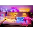 thumbnail image 5 of Craftnamesign Let's Taco Bout It Neon LED Sign 23" x 19" for Tacos Mexican Restaurant Decor, 5 of 5