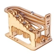 thumbnail image 4 of Rompecabezas de madera 3D DIY Marble Run para adultos, juguete artesanal de automontaje, rompecabezas mecánicos artesanales de madera para niños,, 4 of 9