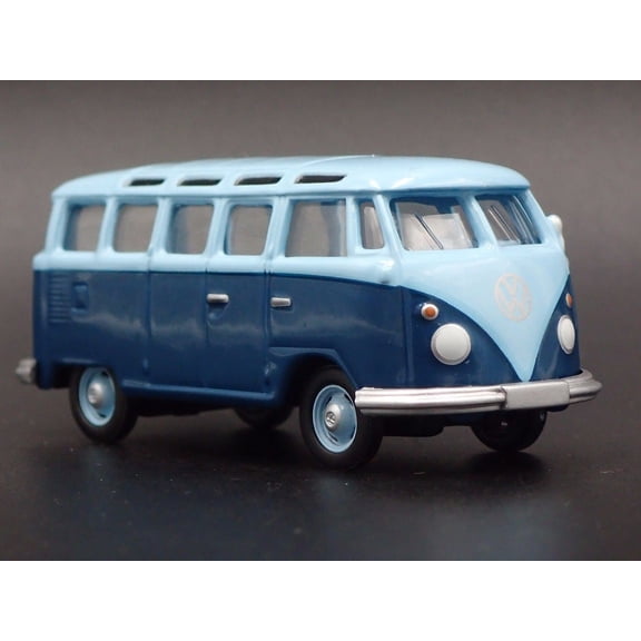 Open Box 1950-1967 VW VOLKSWAGEN TYPE 2 T1 23 WINDOW BUS 1:64 SCALE DIECAST MODEL CAR