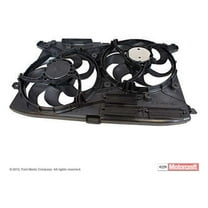 Motorcraft Auxiliary Fan Assembly Fits select: 2014-2016 FORD FUSION, 2013-2016 LINCOLN MKZ
