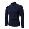thumbnail image 2 of zbxnLI Men's Basic Long Sleeve Shirts Mock Turtleneck Classic T-Shirts Casual Slim Pullover Tees, 2 of 6