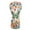 Butterfly Colorful Flowers, variant on Yuyamidu Golf Ball Golf Club Head Covers Green Golf Headcovers for Driver Fairway Woods Hybrids, Waterproof PU Leather Golf Club Cover Accessory