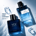 thumbnail image 4 of YCZ Men's Cologne Gift Set, 2-Bottle Set (1.7 oz each),Oceanic and Woody Notes Long-Lasting Scent, 4 of 12