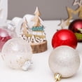 thumbnail image 3 of Savlot 30pcs Christmas Ball Ornaments Shatterproof Christmas Tree Decorations Balls Large 2.36" for Christmas Tree Holiday Wedding Party Decorations, 3 of 6
