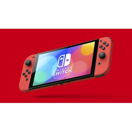 Nintendo Switch - OLED Model: Mario Red Edition - Red
