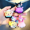 thumbnail image 2 of Sanrio-llaveros Kawaii Hello Kitty Kuromi, llavero Cinnamorol para bolso, colgante para coche, accesorios de moda para niños, regalo para pareja Fivean  unisex, 2 of 2