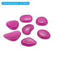 thumbnail image 2 of Uxcell 100Pack Glow Rocks 20-30mm Glow Pebbles Decoration in the Dark Luminous Stones Decor DIY Decorative Purple, 2 of 7