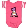 thumbnail image 3 of Inktastic 1st Birthday Cow Farm Party Girls 1 Year Old Girls Baby Bodysuit, 3 of 5