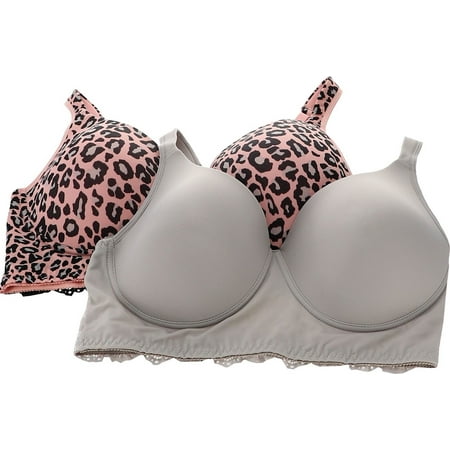 

Rhonda Shear 2Pc Molded Cup Leisure Bra Lace Women s 745-750