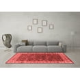 thumbnail image 3 of Ahgly Company Indoor Rectangle Oriental Red Industrial Area Rugs, 2' x 4', 3 of 4