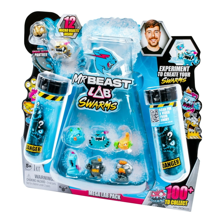MrBeast Lab Swarms 第二弾　新品未開封　11セット　激レア MrBeast Lab Swarms Test Tube 2 Pack, 1 inch Themed Swarms
