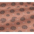 thumbnail image 5 of oneOone Viscose Jersey Fabric Floral Block Printed Craft Fabric BTY 60 Inch Wide, 5 of 5