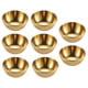 thumbnail image 3 of 1 Set 8pcs Platos de salsa de acero inoxidable Cuencos prácticos de condimento (dorado), 3 of 7