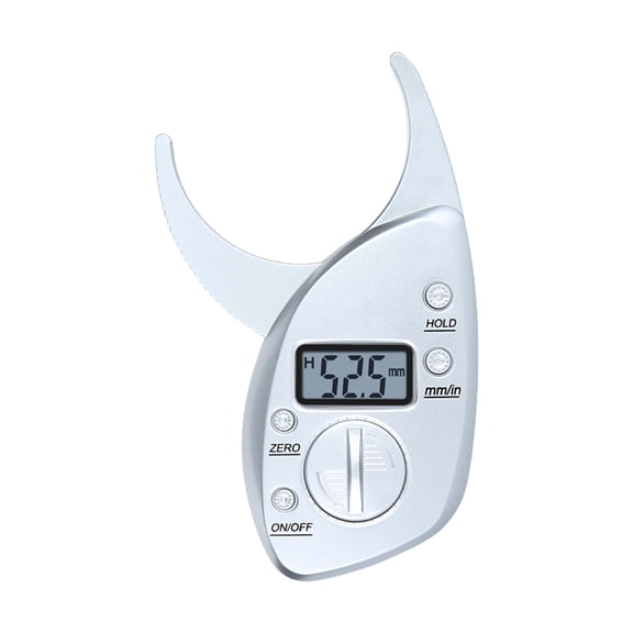 tegongse Body Fat Measuring Caliper with High Resolution Screen Digital Fat Caliper Tool for homes Health Monitoring & Gym Use