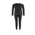 thumbnail image 2 of 2pcs Men Thermal Underwear Set Winter Long Johns Pajama Set Fit Tops Bottoms Winter Warm Velvet Inner Wear, 2 of 7