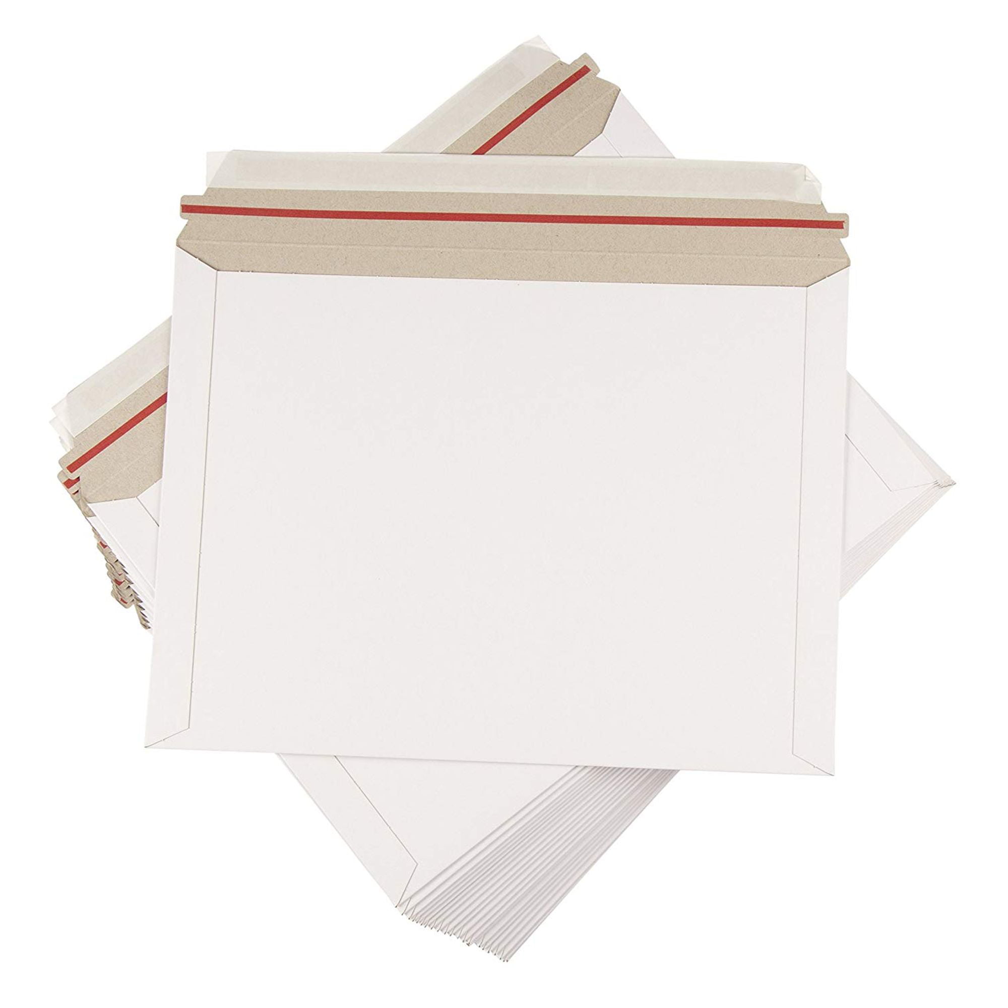 200 6x8 RIGID PHOTO DOCUMENT CARD MAILERS ENVELOPES STAY FLATS 100/% RECYCLABLE