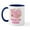 White/Navy Inside, variant on CafePress - Chiweenie Dog Mom Mug - 11 oz Ceramic Mug - Novelty Coffee Tea Cup