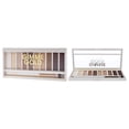 thumbnail image 4 of Paleta de sombras de ojos Shimmer & Shade de FLOWER BEAUTY | 10 tonos mate y brillantes para mezclar y combinar | Maquillaje de Ojos con Brocha Incluida | Libre de crueldad (dame oro), 4 of 6