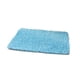 thumbnail image 4 of Alfombra De Baño De Microfibra Suave Absorbente Alfombril De Baño Peluda Alfombra De Piso A 60x90cm-Azul Macarena Chenille Bath Mat, 4 of 8