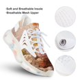 thumbnail image 3 of 2024 Shuihui Flower Women Or Men Lace Up Flat Sneakers Female Mesh Walking Footwear, 3 of 8