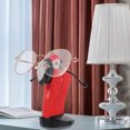 thumbnail image 6 of Raindrops Animal Modeling Glasses Holder for Decor Red Synthetic Material Lovely Desktop Decoration 7 inch, 6 of 8