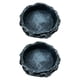 thumbnail image 1 of 2pcs platos de agua reptiles tazones de comida alimentación de platos pequeños tazones de terraium de roca de resina para tortuga de dragón barbudo Redondo, 1 of 8