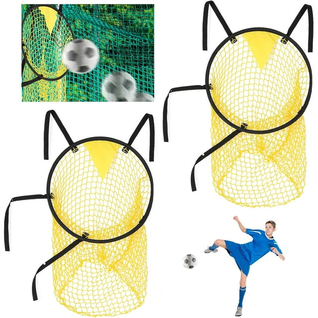 1 Pack Filets de But de Soccer, Filets de But de Soccer pour Entraînement Précis, Filet d'Entraînement de Coin, Entraînement de Ballon de Soccer, Tir de Soccer