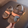thumbnail image 4 of Penkiiy Girls' Princess Roman Sandals - Premium Soft Sole Beach Shoes | Non-Slip Toddler Footwear & Summer Fashion (Sizes 2-12Y), 4 of 5