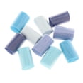 thumbnail image 2 of bedienty 10 Pcs Crochet en Acrylique Pré-Découpé Coussin Série Rouge Bleu Crochet 10 Rouleaux 6cm, 2 of 4