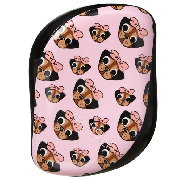 Cepillo Desenredante Compact Styler Tangle Teezer Pug Love de bolsillo