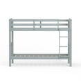 thumbnail image 3 of Arca Solid Wood Twin Over Twin Bunk Bed in Light Gray, 3 of 6