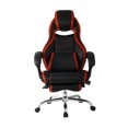 thumbnail image 3 of TygerClaw Executive High Back Pu Leather Office Red Chair, 3 of 3