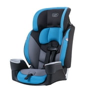 Evenflo Maestro Sport Harness Booster Toddler Car Seat (Palisade Blue)