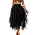 thumbnail image 3 of Bibifish Womens Dresses Western Ethnic Boho Dresses Irregular Hem Long Sleeve Midi Dresses With Pockets Flowy A Line Printed Dresses With Pockets, 3 of 5