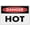 Warning Sign 2, variant on Danger Hot Sign 8"x12" - Aluminum Tin Warning for Home Outdoor Garden, High-Visibility Hazard Decor for Equipment