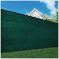 thumbnail image 1 of ColourTree Customized Size Fence Screen Privacy Screen Green 5' x 43? - Commercial Grade 170 GSM - Heavy Duty - 3 Years Warranty - Cable Zip Ties Included, 1 of 5