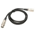 thumbnail image 3 of Cable XLR macho a hembra 3 pines Bling Bling sonido HiFi 4,9 pies, 3 of 12