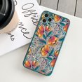 thumbnail image 1 of Funda de teléfono con planta de flores para iphone 11 12 13 14 Pro Max para iphone X XS MAX XR 6s 7 8 Plus SE2, Funda trasera a prueba de golpes Tan Jianjun unisex, 1 of 2