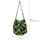 thumbnail image 3 of Bolso Hombro Tejido Con Flores Bolso Mujer Bolso Mano Gran Capacidad (Verde Retro), 3 of 7