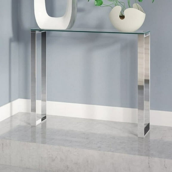 Plata Import Withrow Alexia 18" Faux Leather Arm Chairs in Gray (Set of 2)