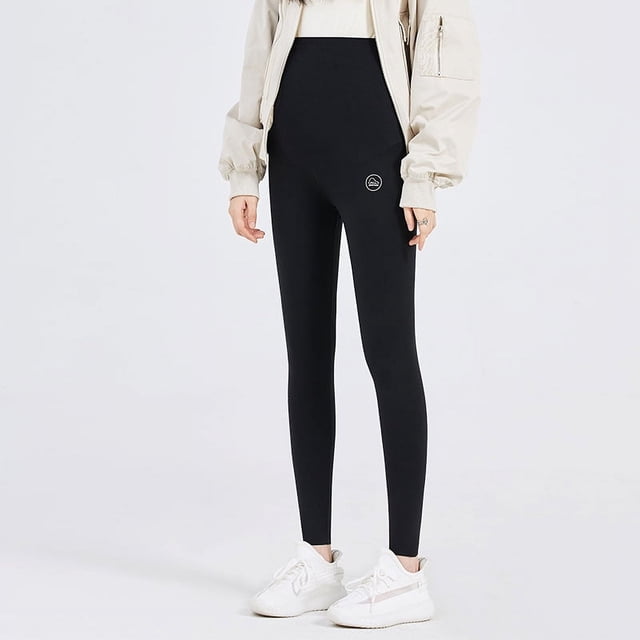 Leggings de mujer para embarazadas Primavera y otoño Yoga al aire libre Pantalones de tiburón Barbie para embarazadas Primavera y verano