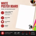 thumbnail image 2 of FORMIT Carton d’affichage, blanc, 22 po × 28 po, 2 of 4