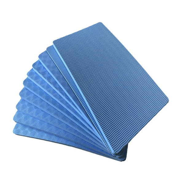 OUNONA 2Pcs 38x21x0.6cm Yoga Knee Pad Pilates Fitness Non Mat Knees Wrists and Elbows Pad Exercise Pressure Pain Pad (Random Color)