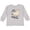 AC-Heather Grey, variant on Gigi's You Say Alpaca My Bags Boys or Girls Long Sleeve Toddler T-Shirt