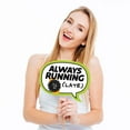 thumbnail image 2 of Big Dot of Happiness Funny Set the Pace - Running - Track, Cross Country or Marathon Party Photo Booth Props Kit - 10 Piece, 2 of 5