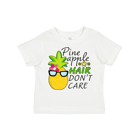 

Inktastic Pineapple Hair Dont Care Gift Toddler Boy or Toddler Girl T-Shirt