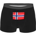 thumbnail image 1 of SEVEBJ Norway Flag Boxer Briefs Underwear For Mens, 1 of 8