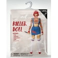 thumbnail image 6 of Joyfy Women Killer Doll Costume, Adult Creepy Doll Costume Scary Nightmare Killer Doll Dress for Halloween Costume Party Cosplay, 6 of 9