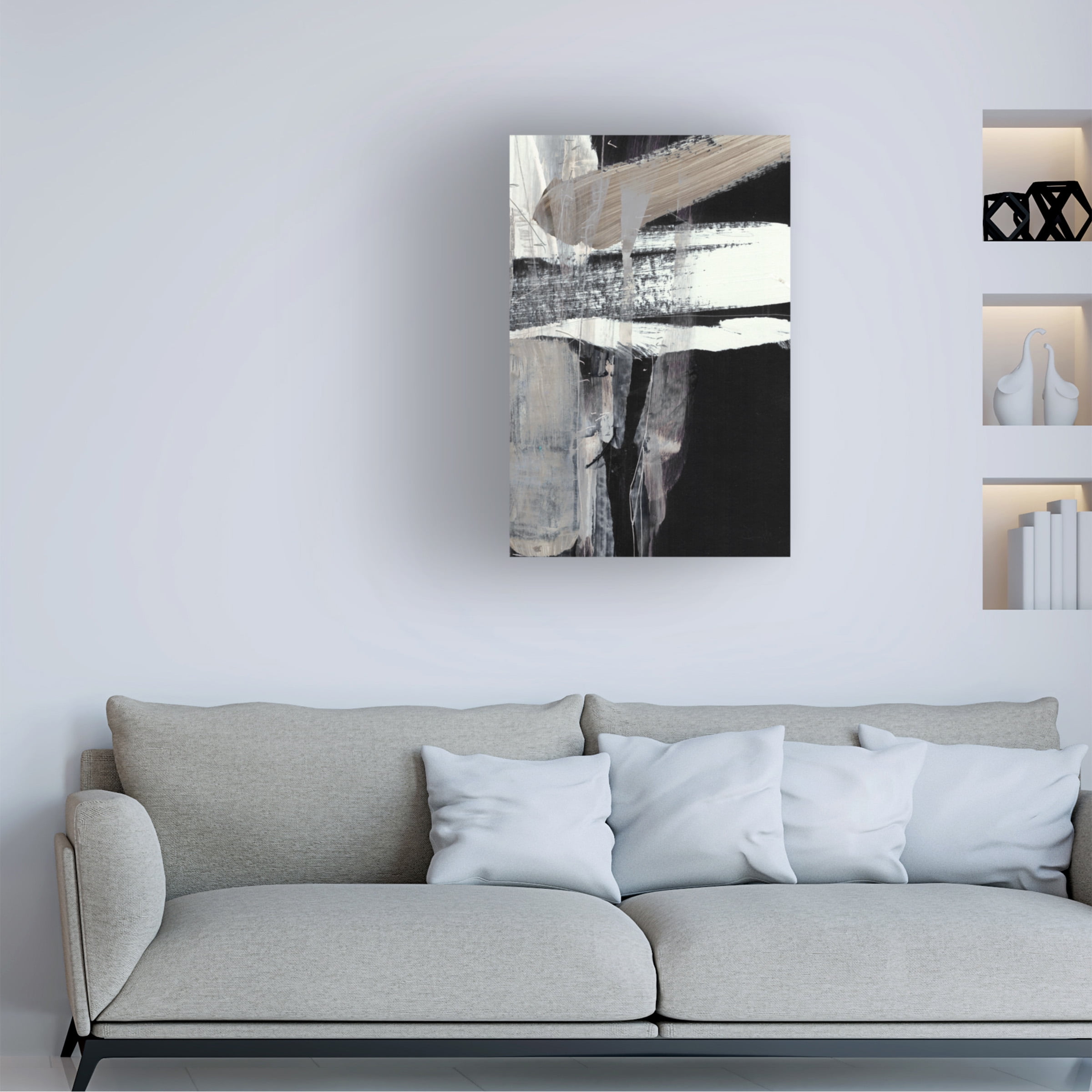 Dan Hobday 'Falling' Canvas Art