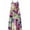 Watercolor Purple Flower Clusters, variant on Women'S Summer Spaghetti Strap Jumpsuits Santa Claus Loose Baggy Fit Wide Leg Rompers Casual Wear